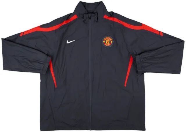 2010-11 Manchester United Nike Track Jacket - 8/10 - (XXL)