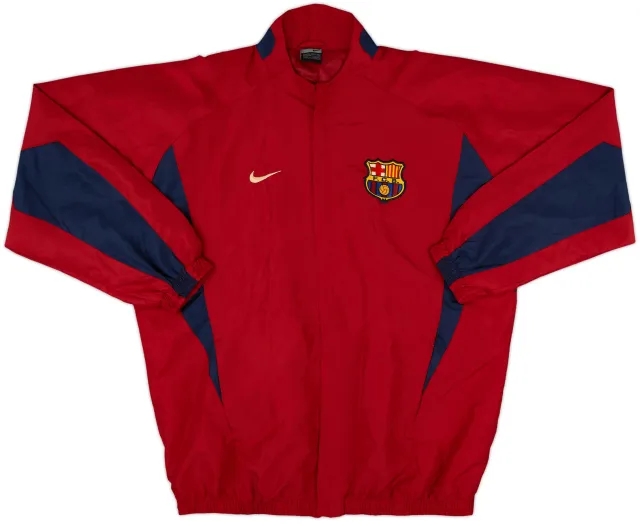 2003-04 Barcelona Nike Track Jacket - 8/10 - (XL)