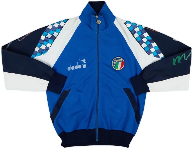 1990 Italy Diadora Track Jacket - 8/10 - (M)