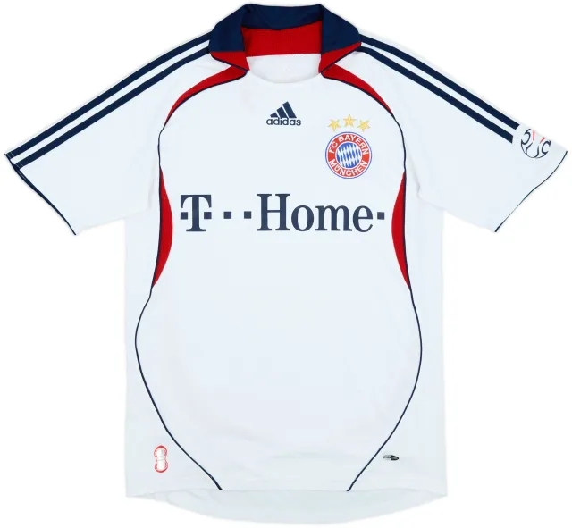 adidas Bayern Munich Mens SS Away Shirt 2006/07