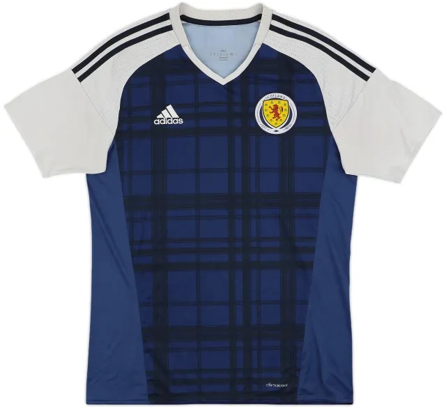 adidas Scotland Mens SS Home Shirt 2015
