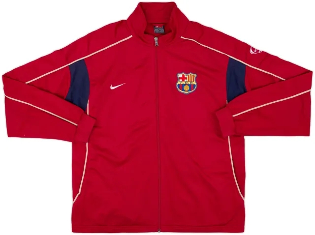 2001-02 Barcelona Nike Track Jacket - 8/10 - (M)
