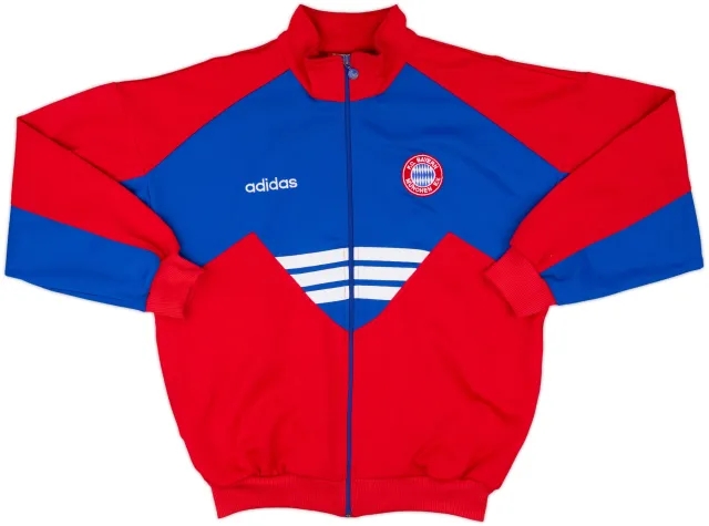 1993-95 Bayern Munich adidas Track Jacket - 8/10 - (L)