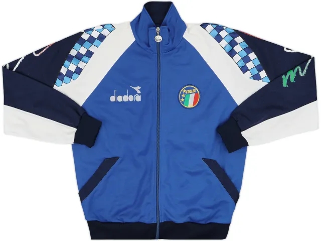 1990 Italy Diadora Track Jacket - 8/10 - (L)