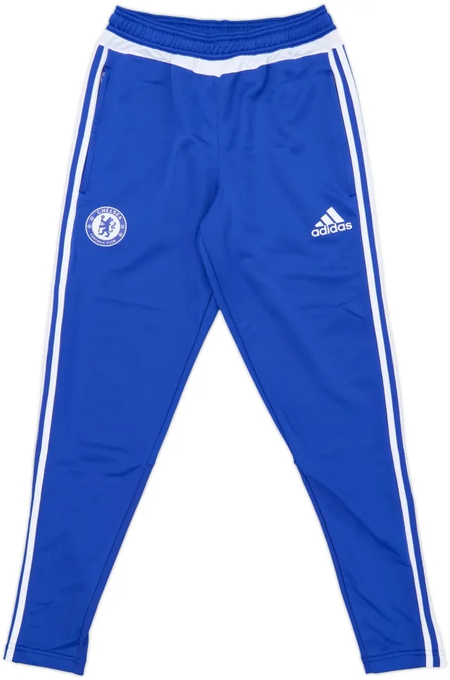 2015-16 Chelsea adidas Track Pants/Bottoms - 9/10 - (S)