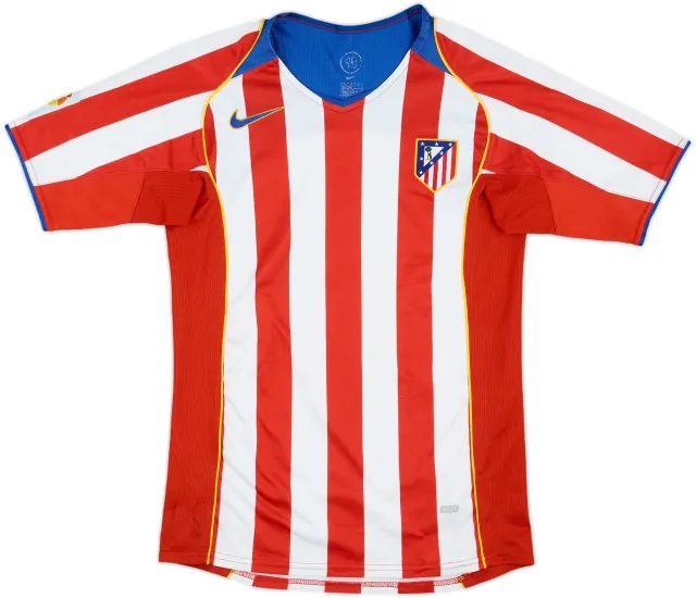 Nike Atlético Madrid Boys SS Home Shirt 2004/05