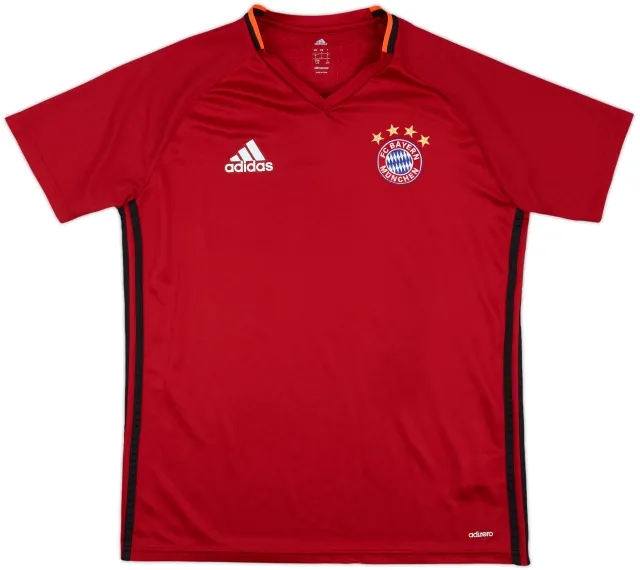 adidas Bayern Munich Mens SS Home Shirt 2016/17