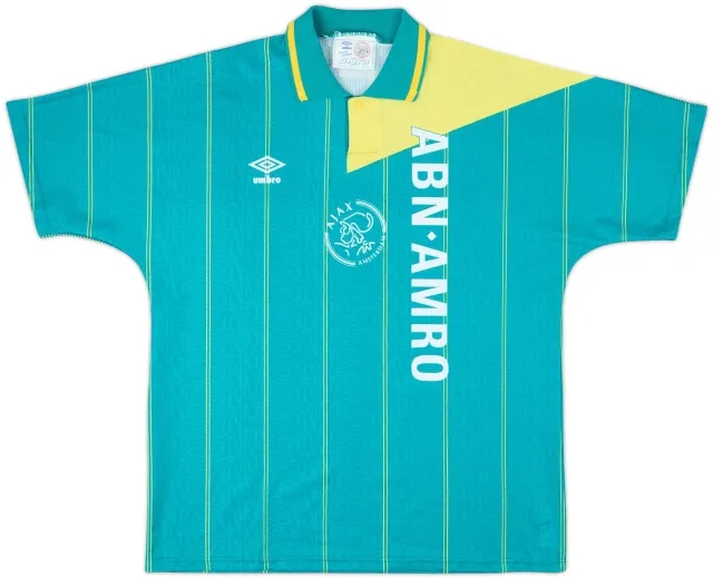 1991-93 Ajax Away Shirt - 8/10 - (XL)