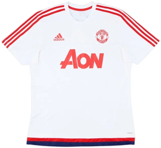adidas Manchester United Mens SS Player Issue Home Shirt 2015/16