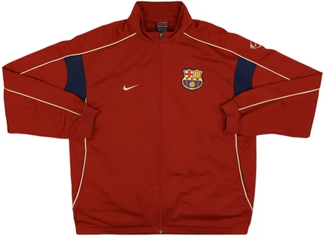 2002-03 Barcelona Nike Track Jacket - 8/10 - (L)