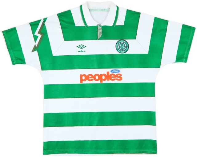 Umbro Celtic Mens SS Home Shirt 1991/92