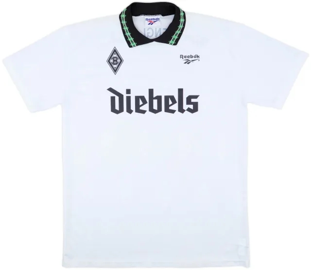 Reebok Borussia Monchengladbach Mens SS Home Shirt 1995/96