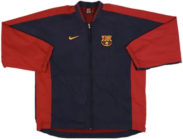 1999-00 Barcelona Nike Track Jacket - 8/10 - (XL)