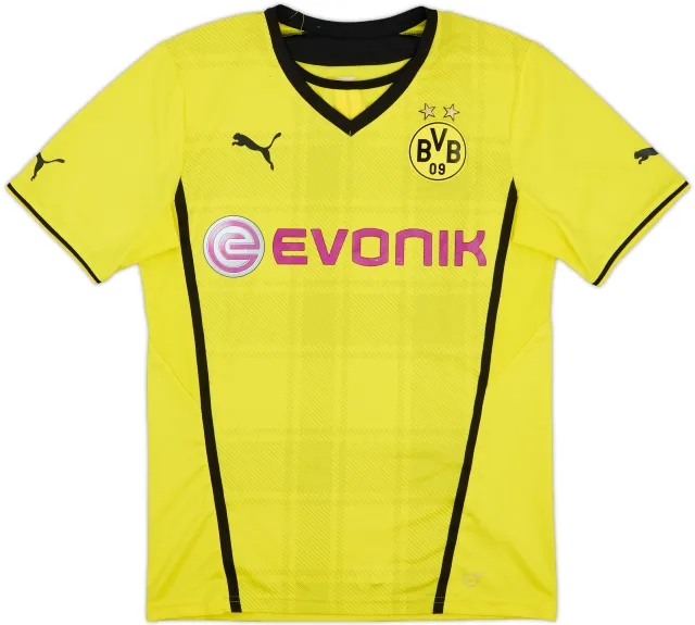 Puma Borussia Dortmund Mens SS Home Shirt 2013/14