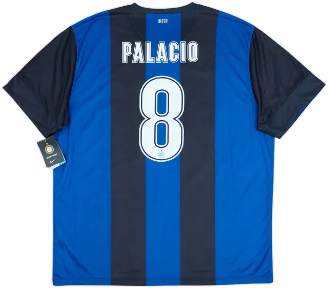 2012-13 Inter Milan Home Shirt Palacio #8 (XXL)