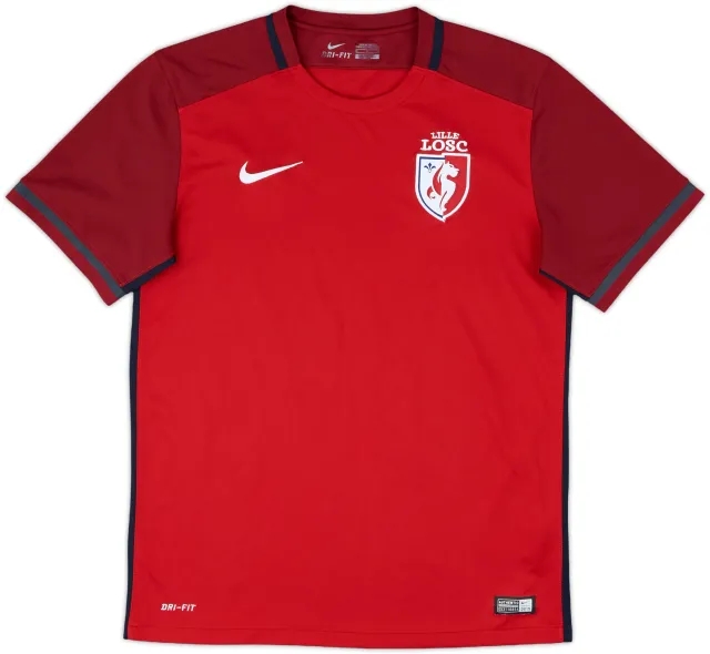 Nike Lille Mens SS Home Shirt 2015/16