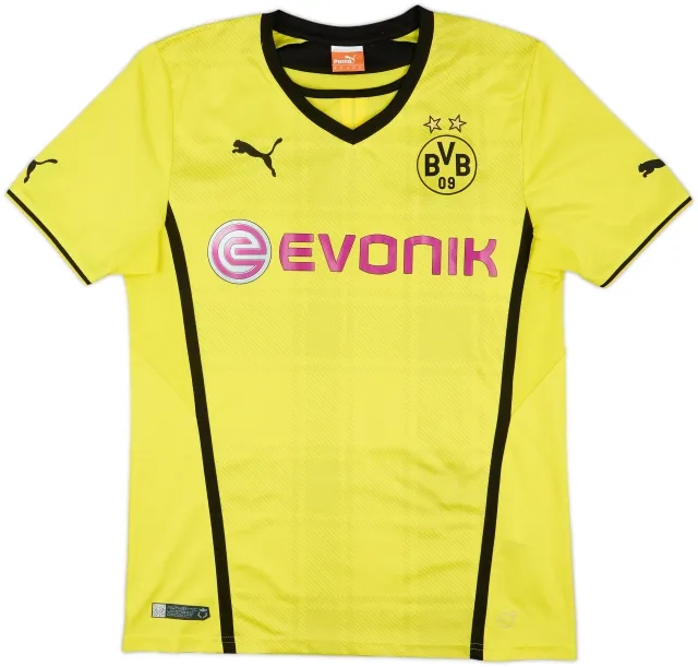 Puma Borussia Dortmund Mens SS Home Shirt 2013/14