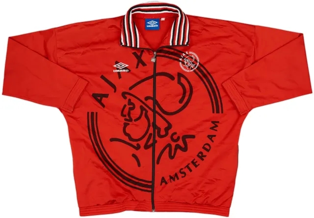 1997-98 Ajax Umbro Track Jacket - 8/10 - (XXL)