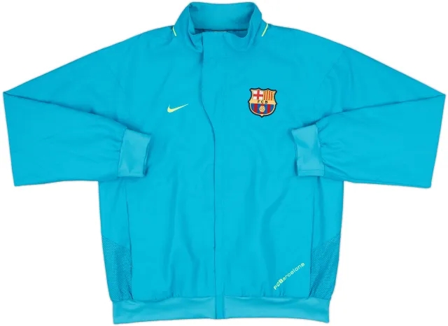 2007-08 Barcelona Nike Track Jacket - 9/10 - (L)
