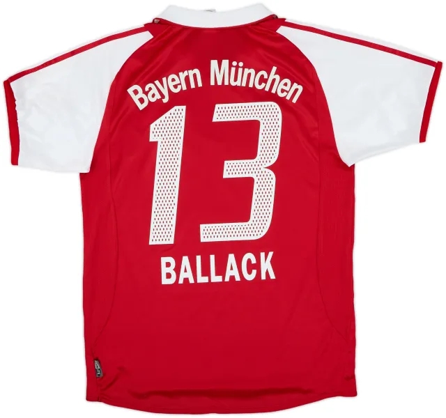 adidas Bayern Munich Mens SS Home Shirt 2004/05