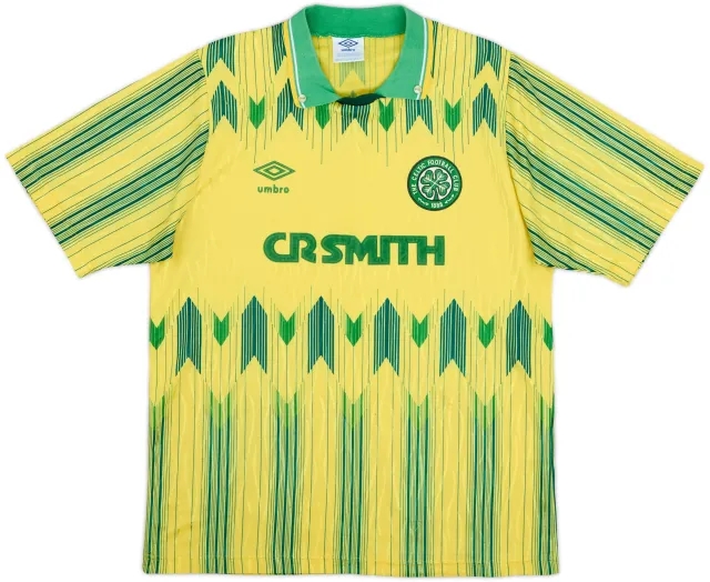 Umbro Celtic Mens SS Away Shirt 1989/91