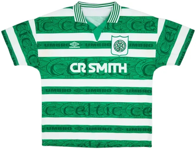 Umbro Celtic Mens SS Home Shirt 1995/97
