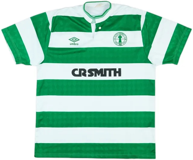 Umbro Celtic Mens SS Home Shirt 1987/89