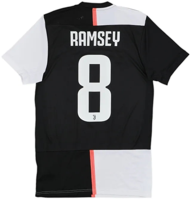 2019-20 Juventus Home Shirt Ramsey #8 - 8/10 - (S)