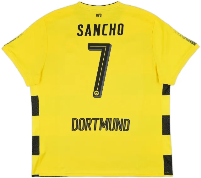 Puma Borussia Dortmund Mens SS Home Shirt 2017/18