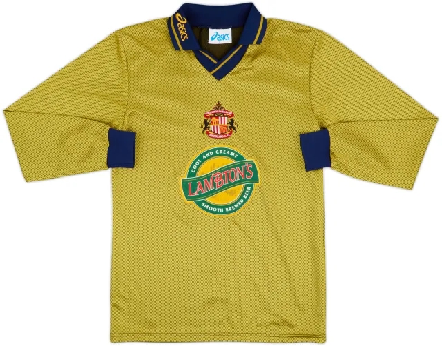 Asics Sunderland Mens LS Away Shirt 1997/99