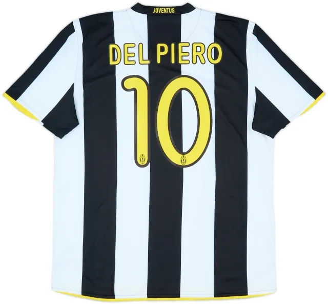 2008-09 Juventus Home Shirt Del Piero #10 - 10/10 - (XL)