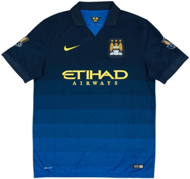 Nike Manchester City Mens SS Away Shirt 2014/15