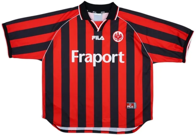 Fila Eintracht Frankfurt Mens SS Home Shirt 2001/03