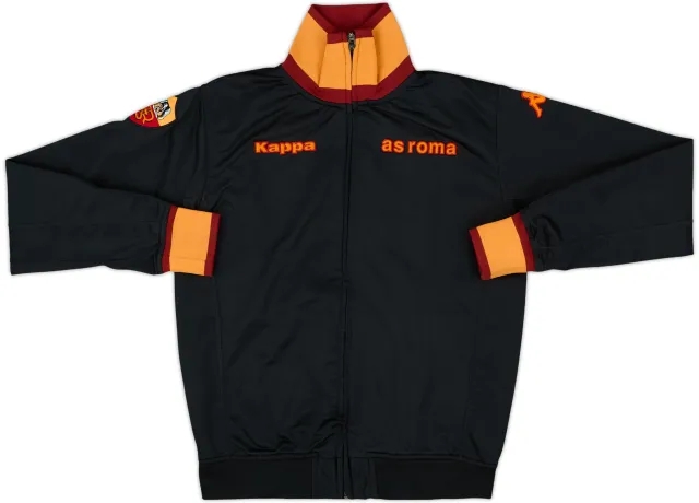 2008-09 Roma Kappa Track Jacket - 8/10 - (XL.Boys)