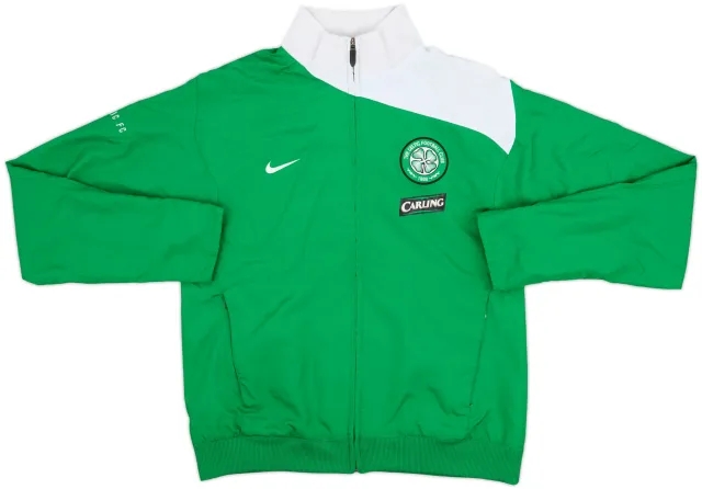 2008-09 Celtic Nike Track Jacket - 9/10 - (M)