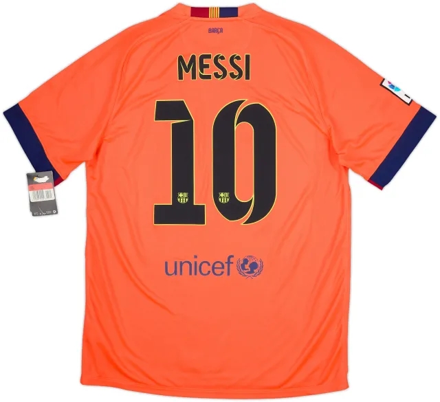 Nike Barcelona Mens SS Away Shirt 2014/15