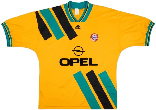 adidas Bayern Munich Mens SS Away Shirt 1993/94