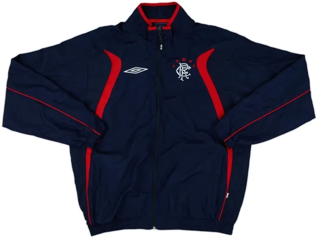 2008-09 Rangers Umbro Track Jacket - 8/10 - (L)