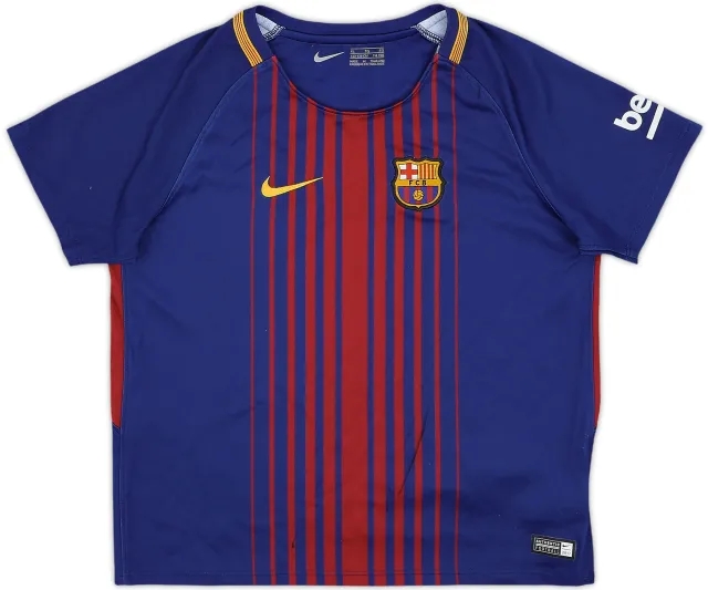 Nike Barcelona Mens SS Home Shirt 2017/18
