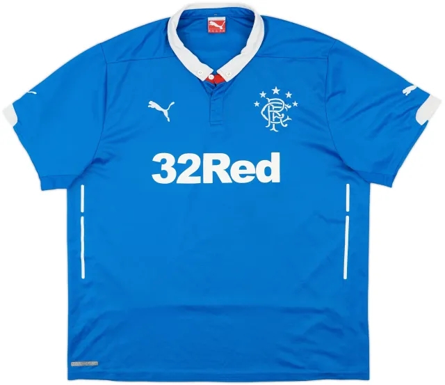 Puma Rangers Mens SS Home Shirt 2014/15