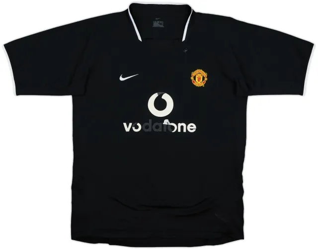 Nike Manchester United Boys SS Away Shirt 2003/05