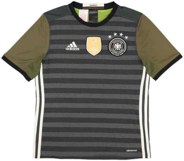 adidas Germany Boys SS Away Shirt 2015