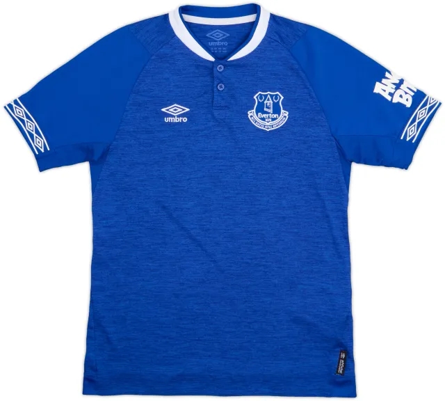 Umbro Everton Boys SS Home Shirt 2018/19