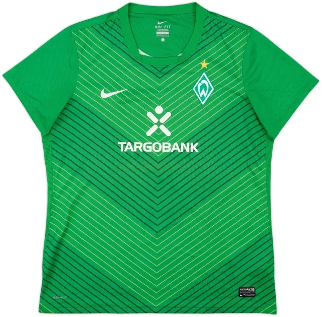 Nike Werder Bremen Womens SS Home Shirt 2011/12