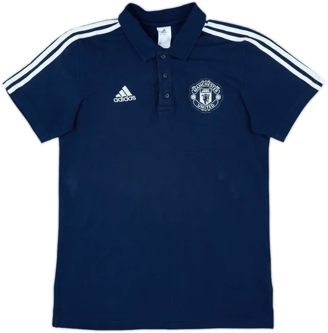 2018-19 Manchester United adidas Polo Shirt - 8/10 - (M)