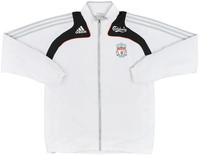 2008-09 Liverpool adidas Track Jacket - 9/10 - (L)