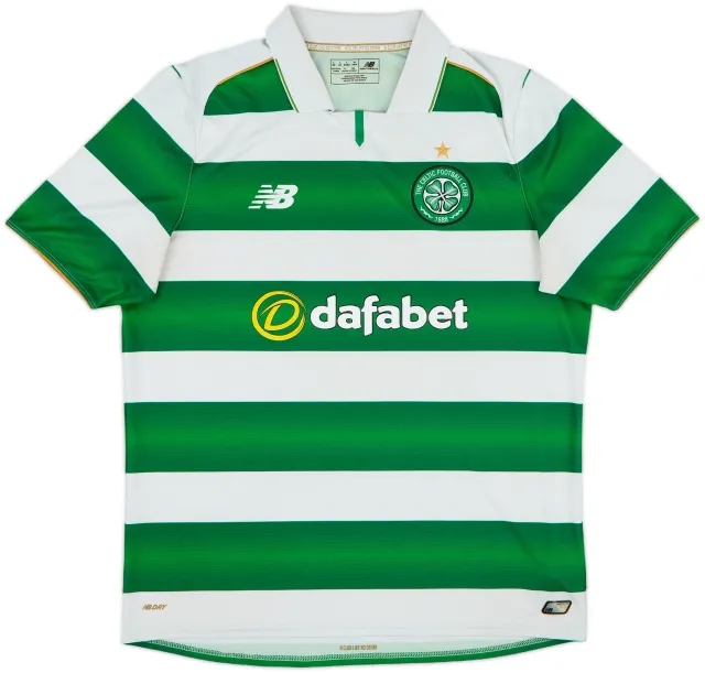 NewBalance Celtic Mens SS Home Shirt 2016/17
