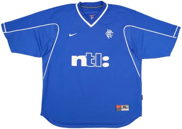 Nike Rangers Mens SS Home Shirt 1999/01