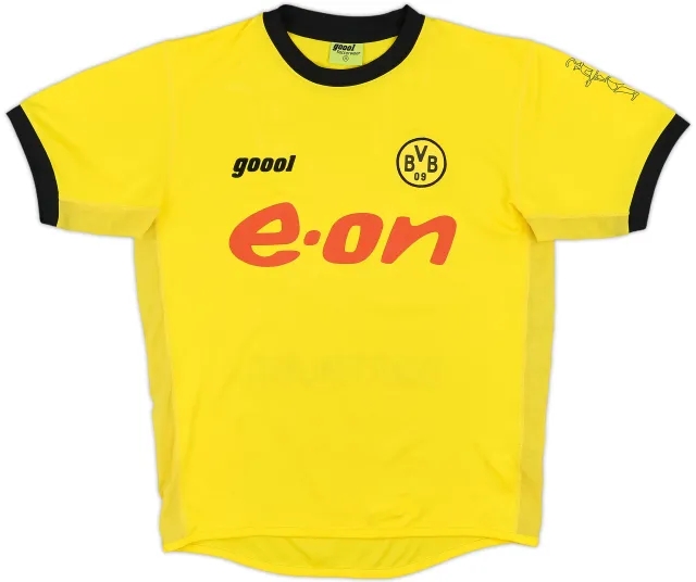 Home Borussia Dortmund Mens SS Home Shirt 2003/04