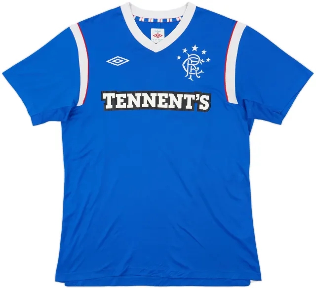 Umbro Rangers Mens SS Home Shirt 2011/12